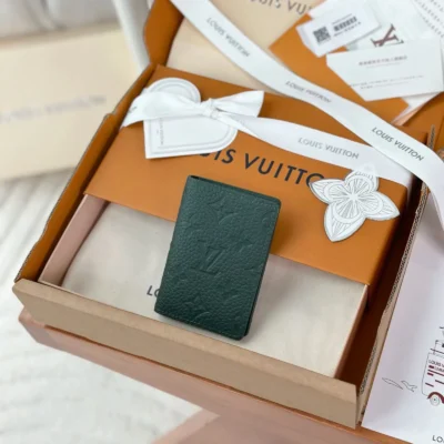 LV - Pocket Organizer Pharrell Williams Forest Green