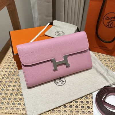 Hr - Constance To Go - Mauve - Silver Hardware