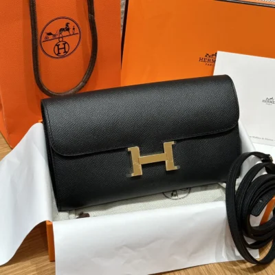 Hr - Constance To Go - Black - Gold Hardware
