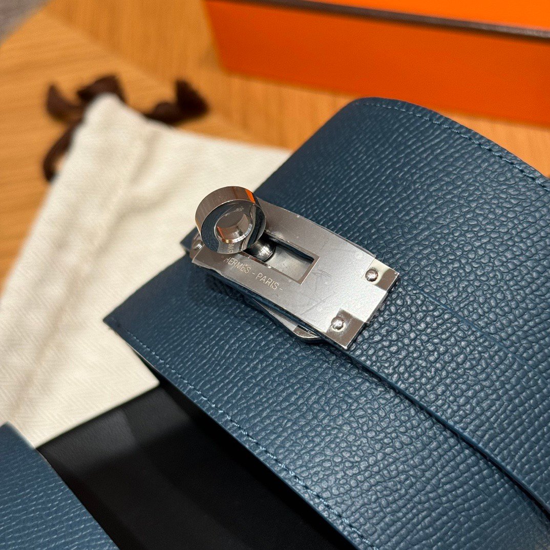 Hermxs - Jackson sandals in Marine - Image 5