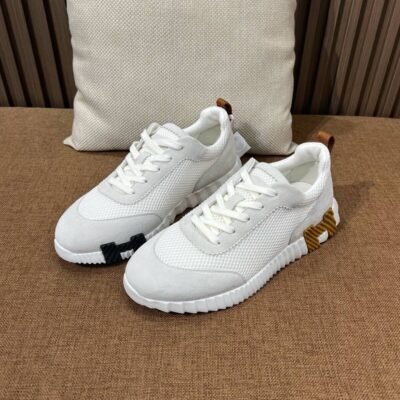 Hermxs - Bouncing sneaker White Mesh