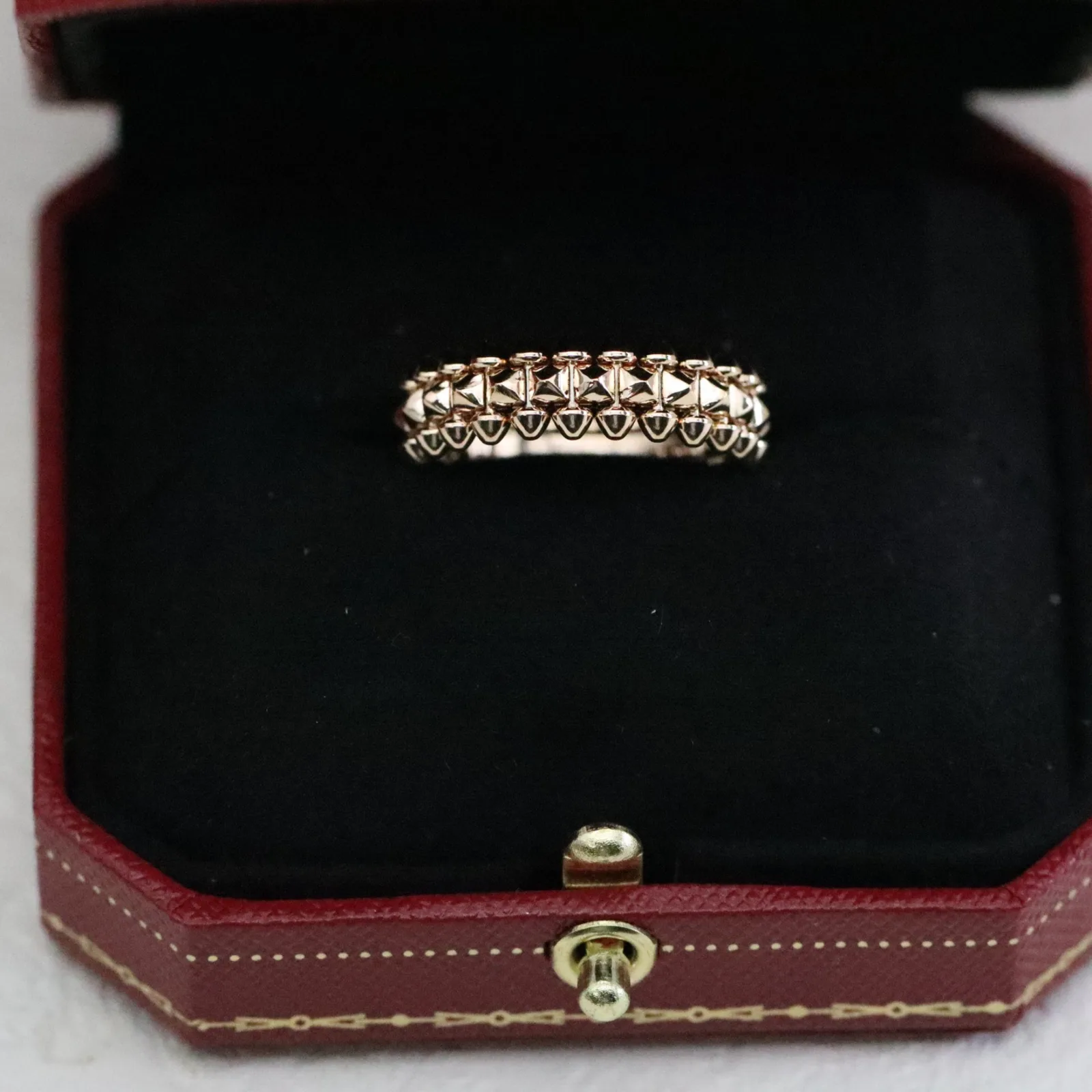 Cartixr New Bullet Ring with Rivets