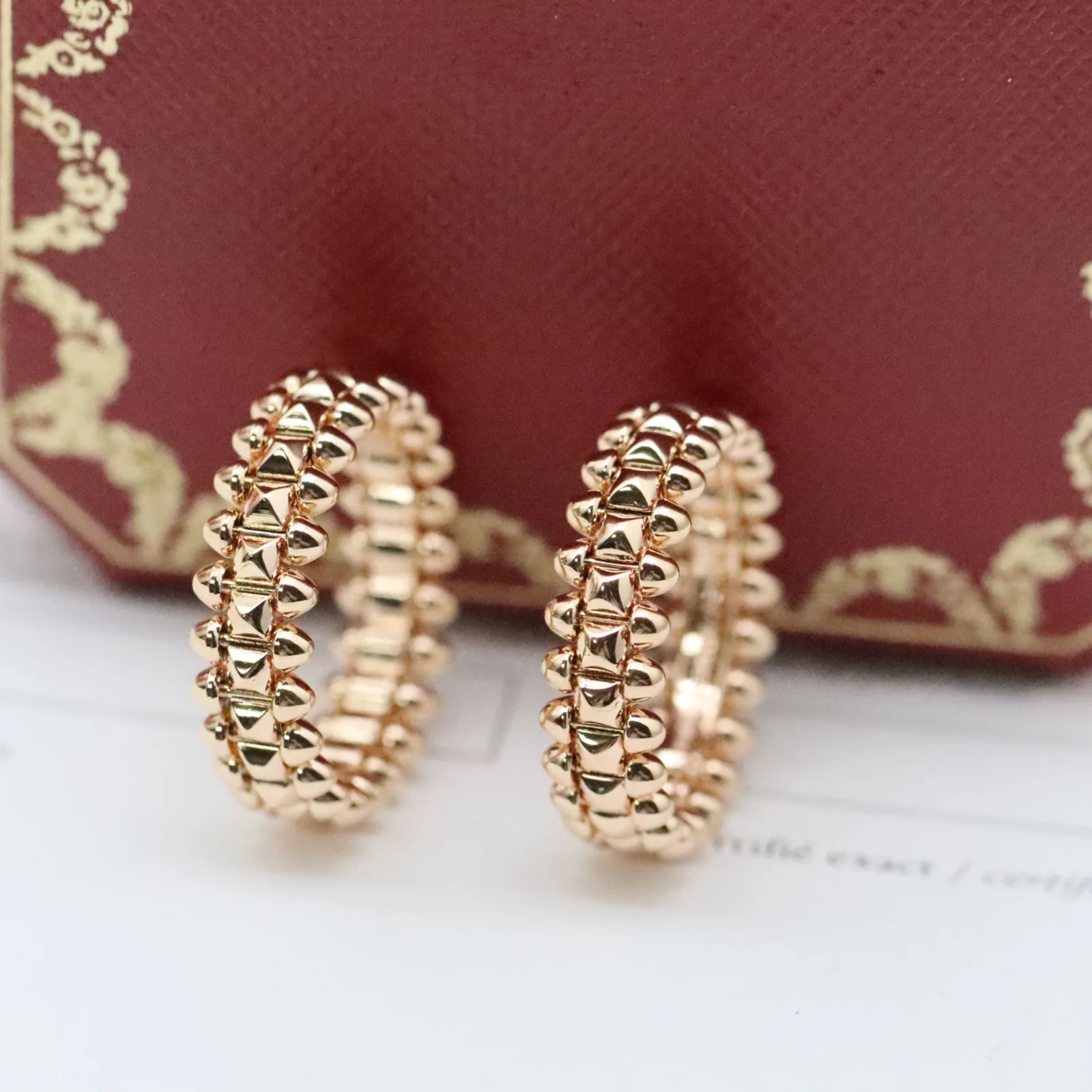 Cartixr New Bullet Ring with Rivets - Image 4