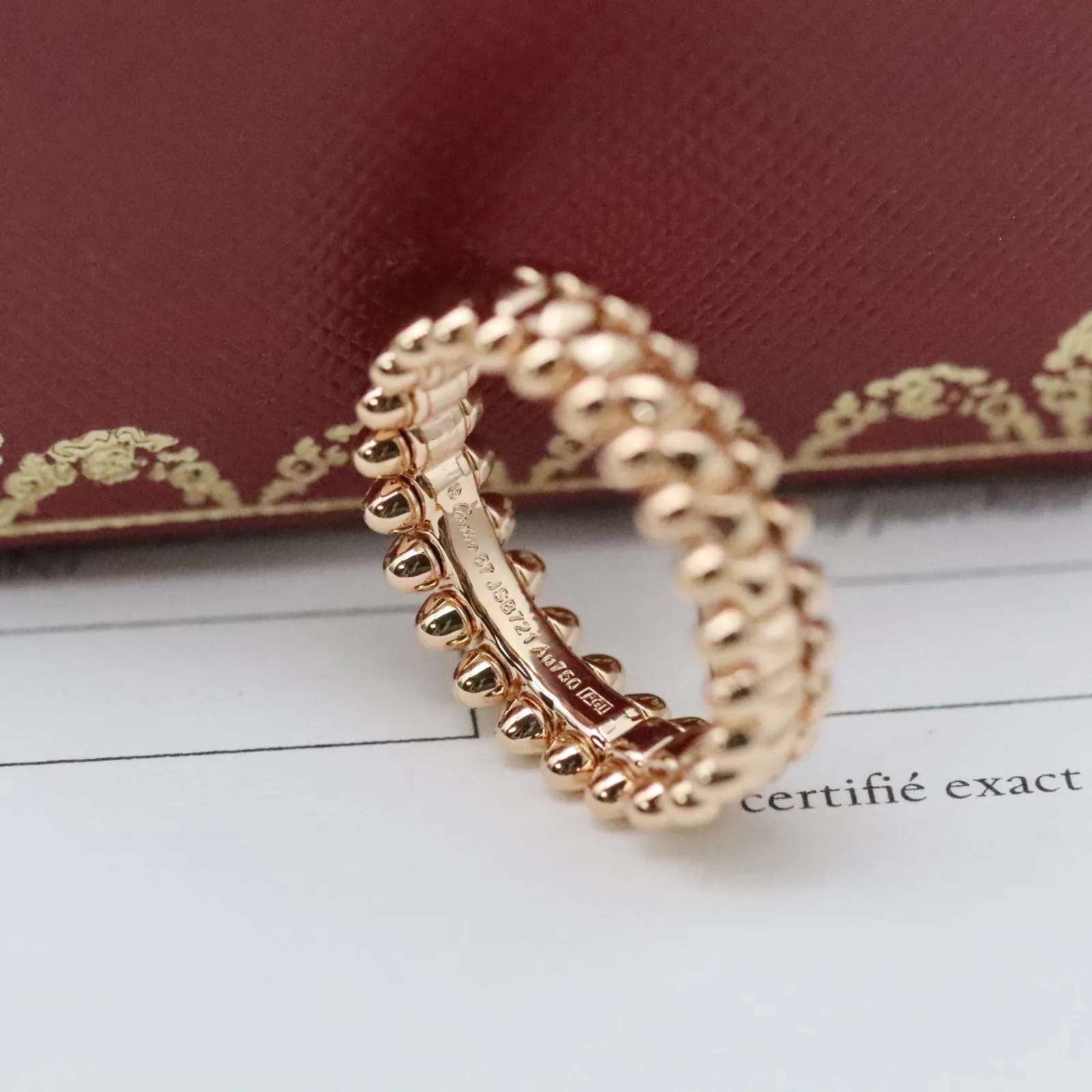 Cartixr New Bullet Ring with Rivets - Image 3