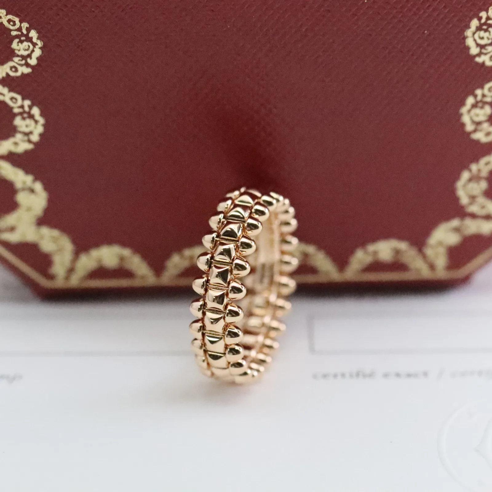 Cartixr New Bullet Ring with Rivets - Image 2