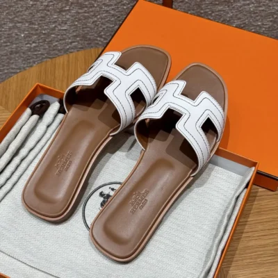 Hr - Oran - Blanc Calfskin