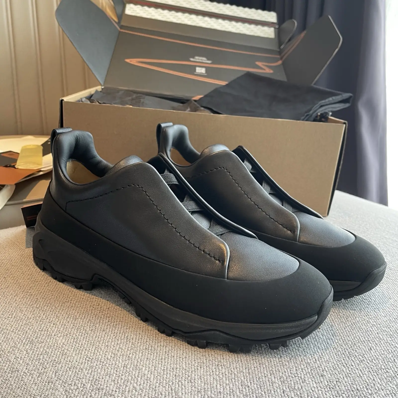 Zegnax - Black fetal bovine skin - Image 3