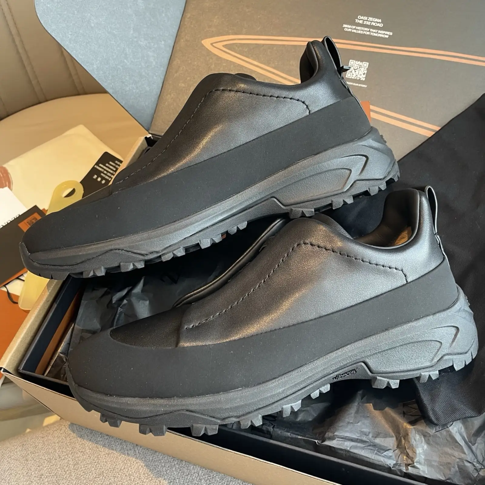 Zegnax - Black fetal bovine skin - Image 4