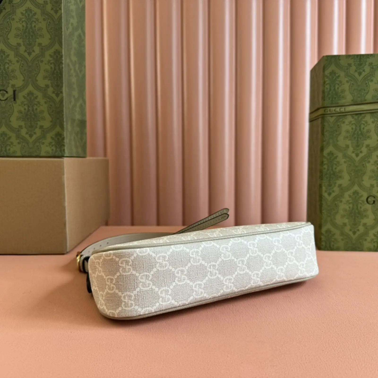 Ophidia Mini handbag beige - Image 4