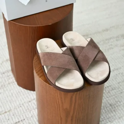 BC - Crossover Slides Suede