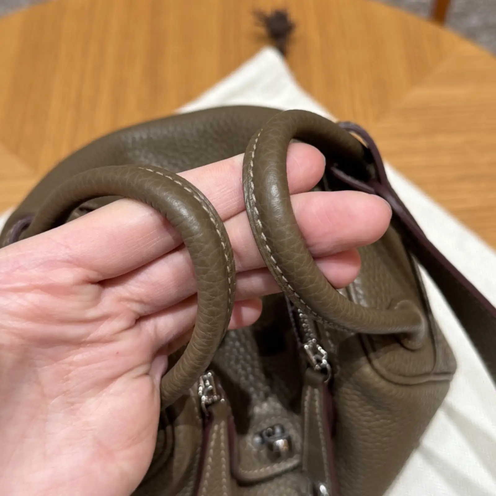 Mini Lindy Etoupe Silver - Image 5