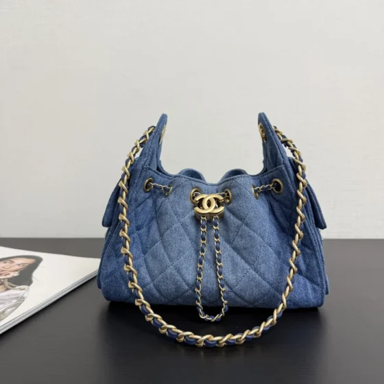 CH 25 Denim mini Handbag